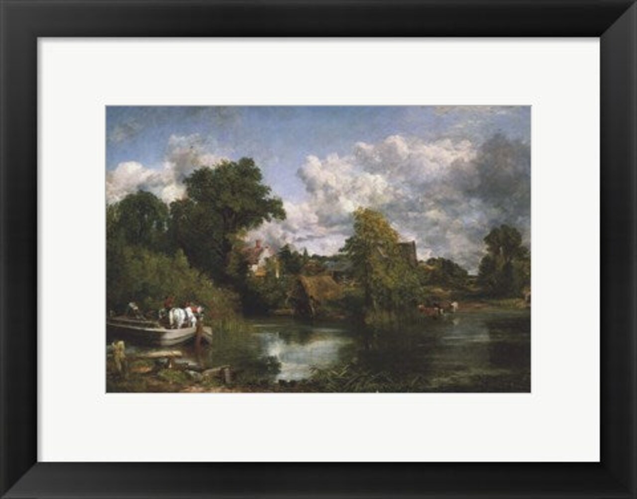 Framed Art The White Horse by John Constable Wall Decor 18x24 Artwork